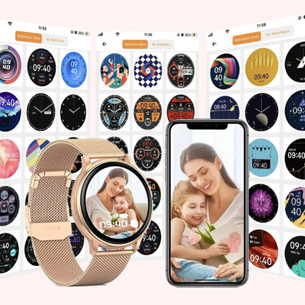 TechStyle Smartwatch – Stijlvolle, Functionele Wearable voor Elke Dag