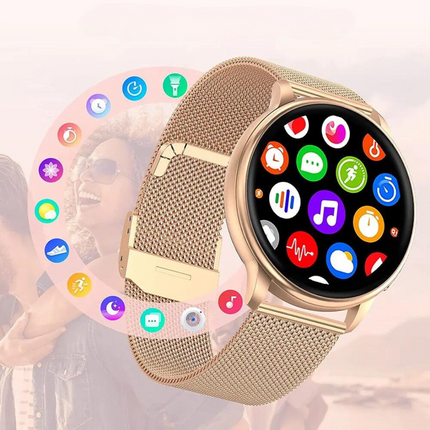 TechStyle Smartwatch - Trendy Design en Geavanceerde Functionaliteit