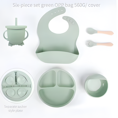 Silicone Baby Feeding Set
