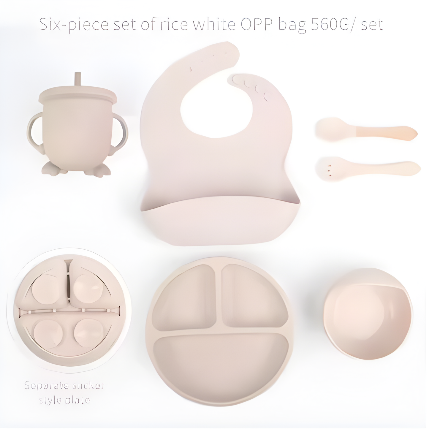 Silicone Baby Feeding Set