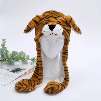 BunnyBounce Hat – Schattige Muts met Beweegbare Oortjes