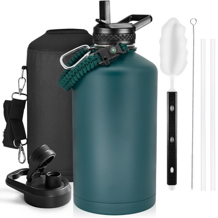 HydraPure – Duurzame Waterfles met Paracord Handvat