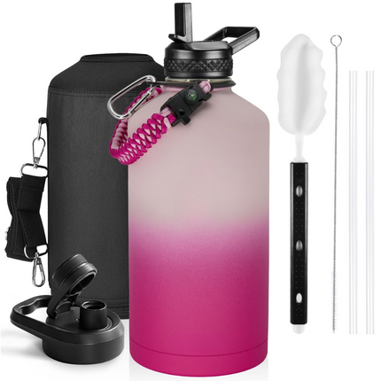 HydraPure – Duurzame Waterfles met Paracord Handvat