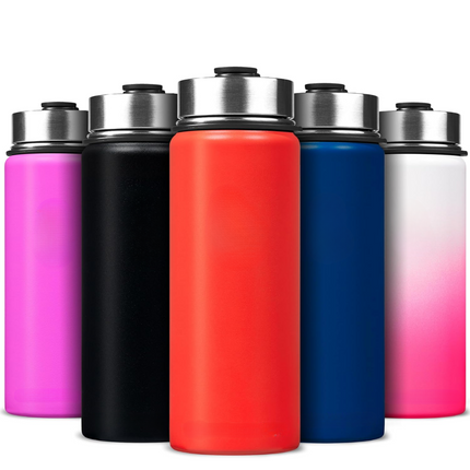 HydroElite – RVS Fles met Rietje voor Dranken