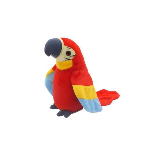 Talking Macaw Parrot Plush Toy