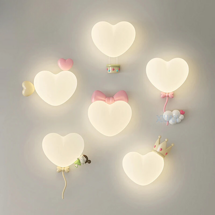 LoveLicht - Roze Wolken LED Nachtlamp