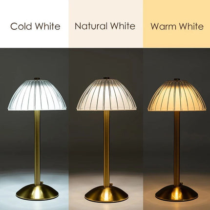 Karina GlowDesk – Retro Oplaadbare Bureau Lamp