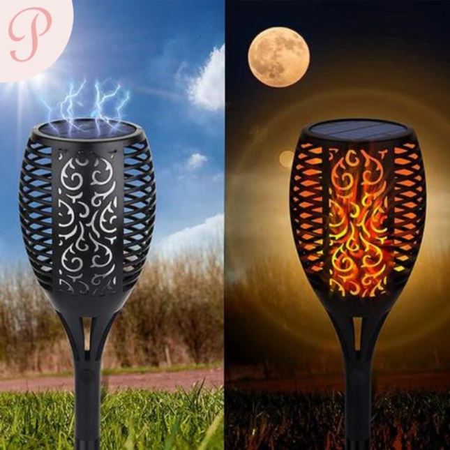 SolarFlame Tuinfakkels – Duurzame LED Tuinverlichting