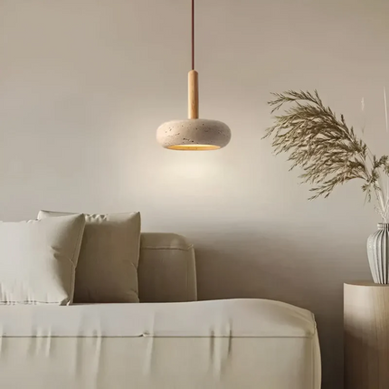 TranquilHalo - Retro LED Plafondlamp in Japans Design