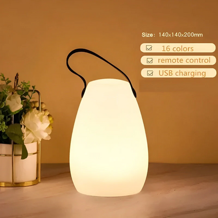 RadianceFlex - Draagbare LED Tafellamp met Waterdichte Functie