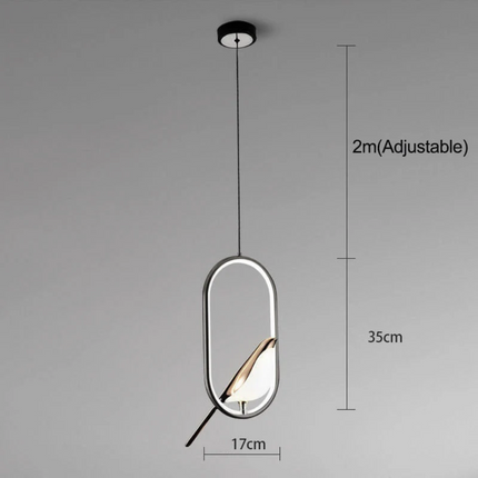 LuminaBird - Moderne Roterende LED Wandlamp