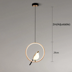 Cirkelvormig-Goud / Wit Licht