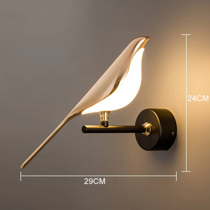 LuminaBird - Moderne Roterende LED Wandlamp