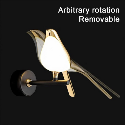 LuminaBird - Moderne Roterende LED Wandlamp