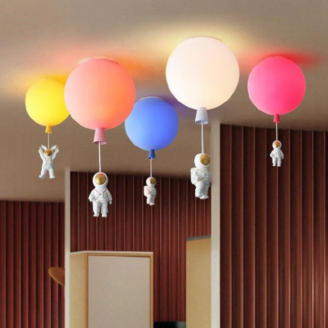 CosmoGlow - Speelse LED Plafondlamp voor Kinderkamer