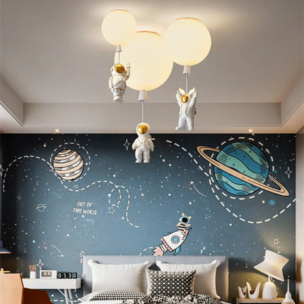 CosmoGlow - Speelse LED Plafondlamp voor Kinderkamer