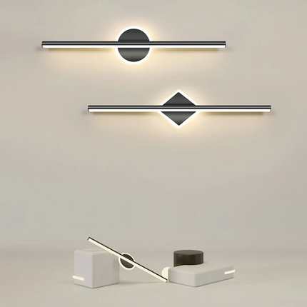 OpalGlow - Strakke LED Wandlamp voor Moderne Interieurs