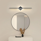 Vierkant / Zwart / 40 cm