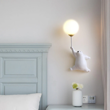 TeddyGlow - Stijlvolle LED Wandlamp voor de Muur