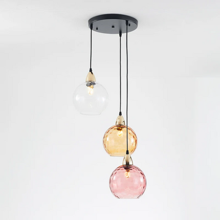 ClusterGlow - Elegante 3-Lamp Hanglamp voor Sfeerverlichting