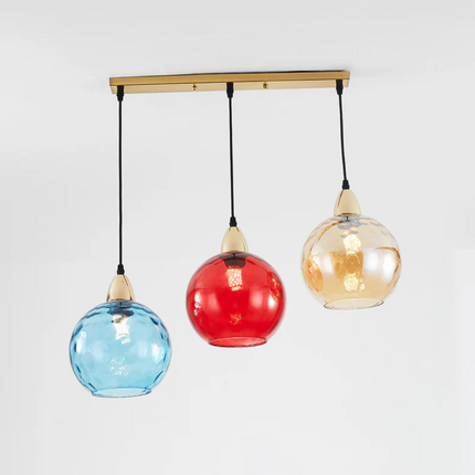 ClusterGlow - Elegante 3-Lamp Hanglamp voor Sfeerverlichting