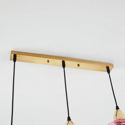 ClusterGlow - Elegante 3-Lamp Hanglamp voor Sfeerverlichting