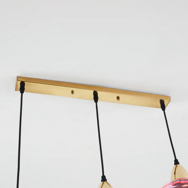 ClusterGlow - Elegante 3-Lamp Hanglamp voor Sfeerverlichting