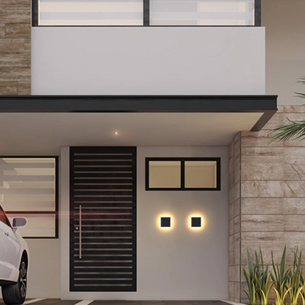 ZenithGlow - Strakke LED Wandlamp voor Modern Interieur