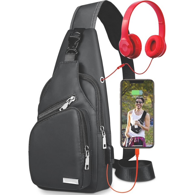 WaveSling - Stijlvolle Waterdichte Crossbody Tas