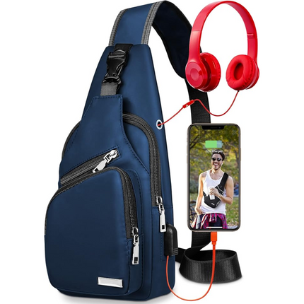 WaveSling - Stijlvolle Waterdichte Crossbody Tas
