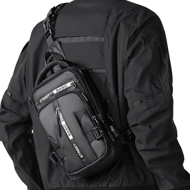 UrbanLite - Stijlvolle Crossbody Rugzak voor Dagen in de Stad