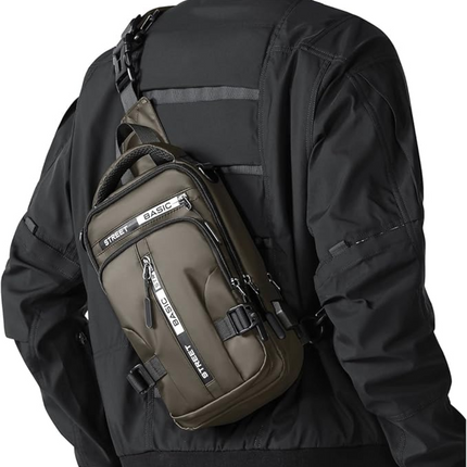 UrbanLite - Stijlvolle Crossbody Rugzak voor Dagen in de Stad