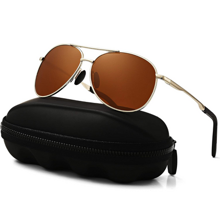 Joey – Luxe Gepolariseerde Aviator Zonnebril