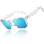 Transparant montuur | Revo Ice Blue-lens