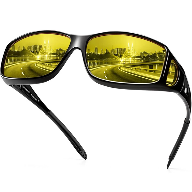 NightVision - Polarized Rijbril voor Nacht Rijden