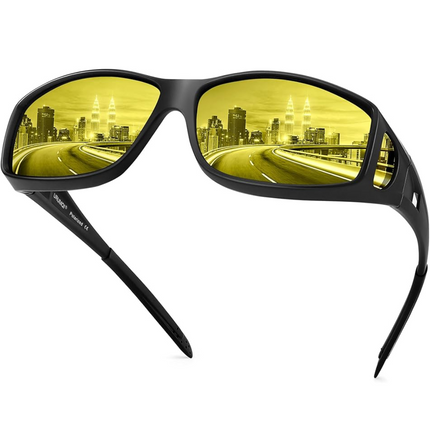 NightVision - Polarized Rijbril voor Nacht Rijden