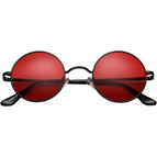 Zwart/helder rood
