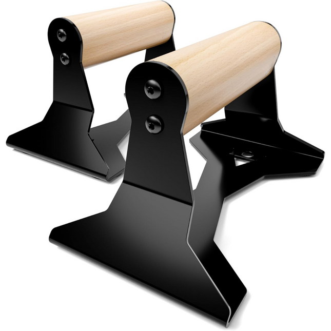 PowerGrip - Houten Push-Up Parallettes met Antislip