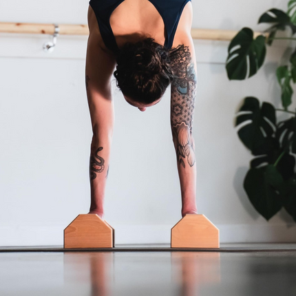 Calisthenics PowerBars – Stevige Houten Push-Up Steunen