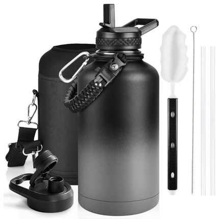 HydraPure – Duurzame Waterfles met Paracord Handvat