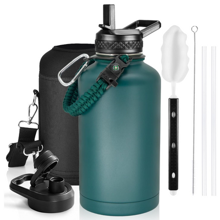 HydraPure – Duurzame Waterfles met Paracord Handvat
