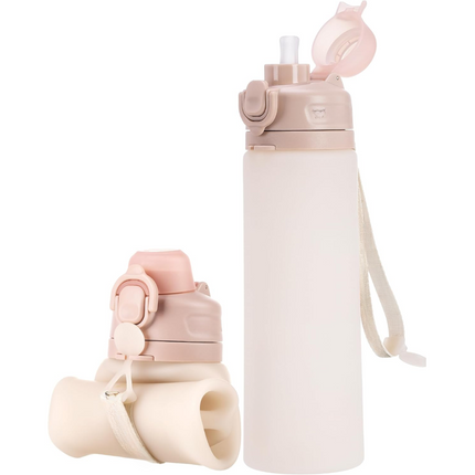 FlexiHydrate - Vouwbare Silicone Waterfles 600ml