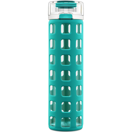 PureSip – Duurzame Glazen Waterfles met Flipdeksel