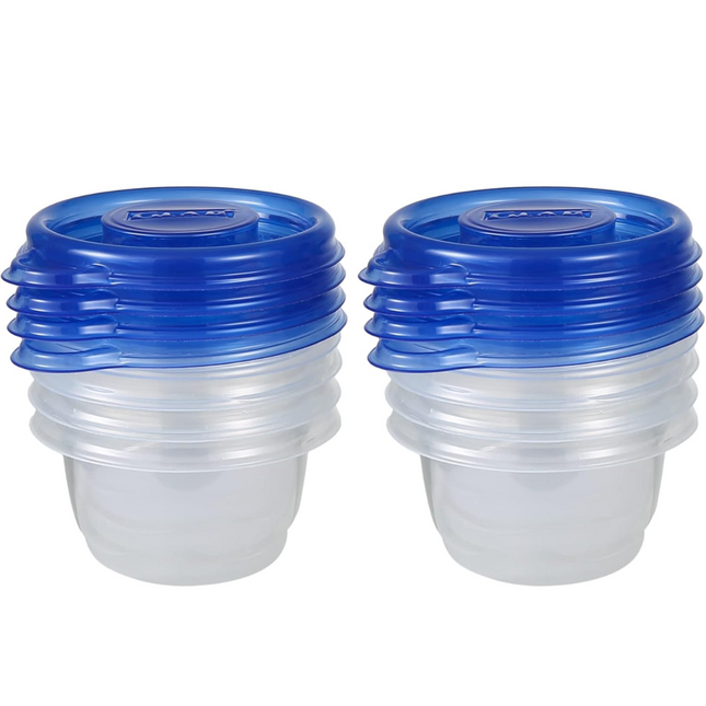 MiniStorage – Compacte 118 ml Opslagdoos Set (8 Stuks)