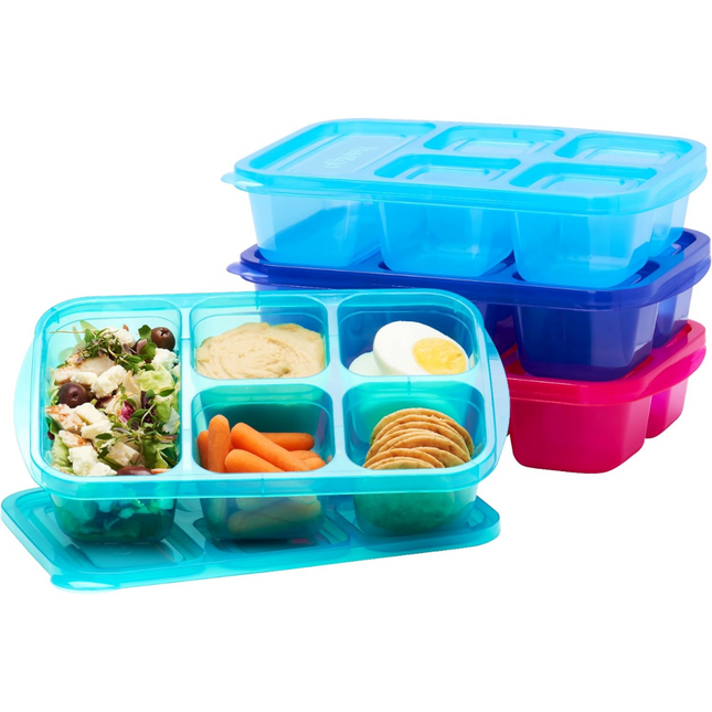 EcoStore - Duurzame 5-vak Opbergdozen Set van 8