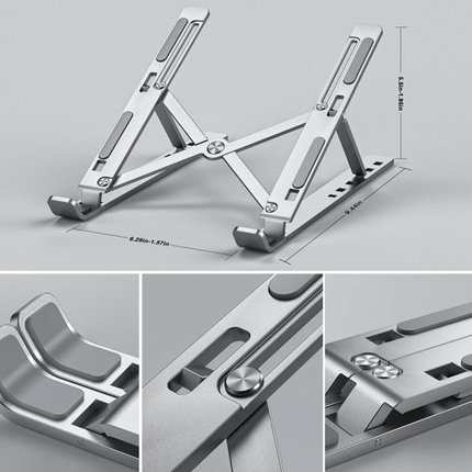 SCITEC™ Elevate - Verstelbare Laptopstandaard met 6 Posities