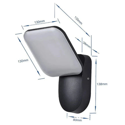 Motionsafe Wandlamp - Luxe Buitenlamp met Bewegingssensor voor Veiligheid
