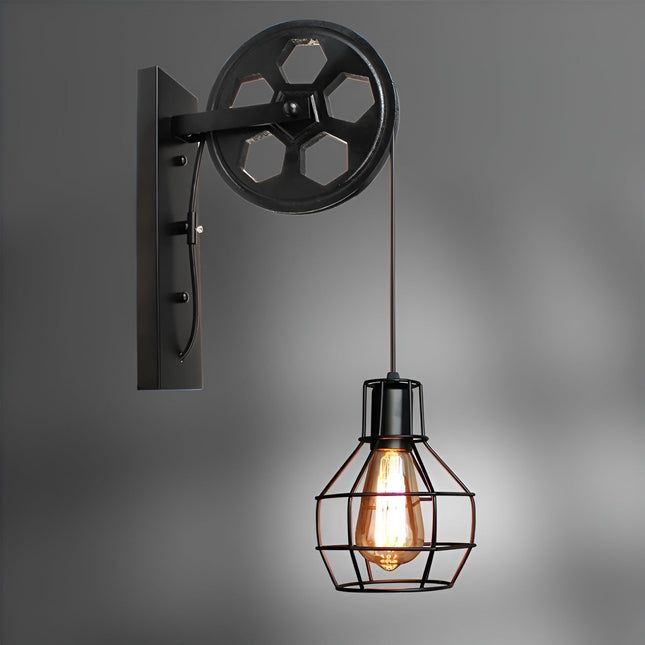 Luxe Vintage LED Wandlamp – Industriële Stijlverlichting van ShineGlow