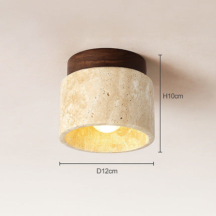 EdgeStone - Stijlvolle Beige Industriele Wandlamp