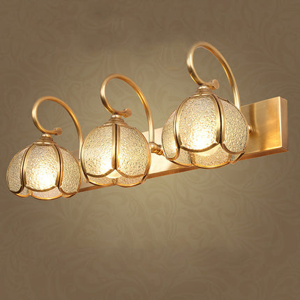 Luminous Elegance – Stijlvolle Meerkoppige Badkamer Wandlamp